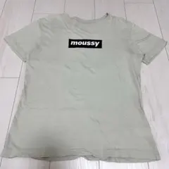 moussy Tシャツ 半袖 ロゴ ボックスロゴ