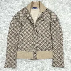 BURBERRY BLUELABEL ノバチェック トラックジャケット サイズM