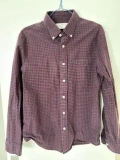Abercrombie & Fitch チェック柄シャツ Mサイズ