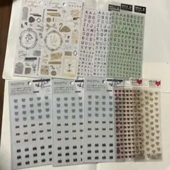 まとめ売り　10枚セットデザインシール マインドウェイブ　サンスター