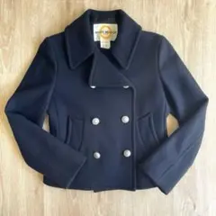 【MASSE MENSCH】ネイビー ショート丈 ピーコート