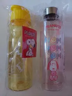 PEANUTS スヌーピー 水筒 ボトル550ml 500ml 2個セット