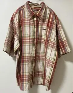 【未使用】526 ENYCE チェック柄ネルシャツ XL 赤チェックのサムネイル