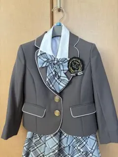 美品★フォーマルセット120 3点セット（ブラウスは希望者のみ）
