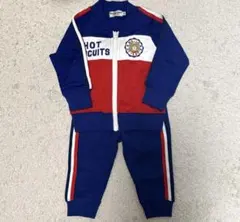 【新品、未使用】HOT BISCUITS ジャージ 80サイズ　セットアップ