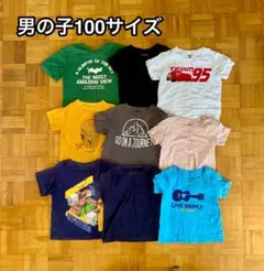 【男の子 100サイズ】patagonia、モンベル等 Tシャツ 9枚セットのサムネイル
