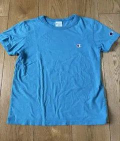 Champion ライトブルー Tシャツ　140 水色　半袖　130 男女