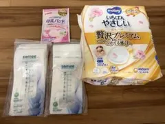 moony いちばんやさしい母乳パッド贅沢プレミアム 102枚入＋母乳保存パックのサムネイル