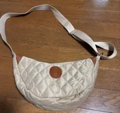 リンネル付録キルティングショルダーバッグ