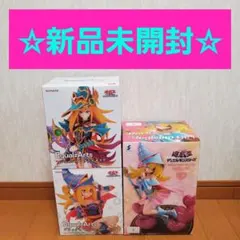 遊戯王 フィギュア ブラック・マジシャン・ガール 3個セット