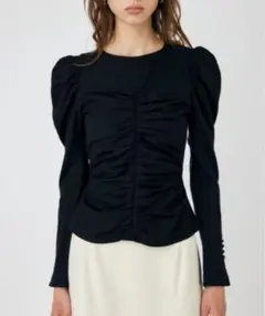 PUFF SLEEVE GATHER ブラウス