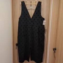 ドット柄２way サロペット