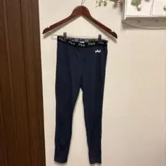 FILA ネイビー レギンス スポーツウェア