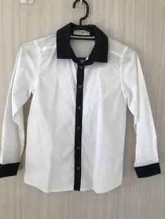 Söt Fairy 長袖シャツ 130サイズ ホワイト/ブラック