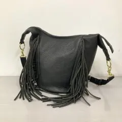 新品【AULENTTI/オウレンティ】SUEDE FRINGE RING バッグ - メルカリ