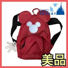 Disney ディズニー　ミッキー　リュック型ポーチ