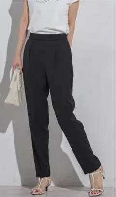 yori セレモニーピンタックパンツ ブラック 36 - メルカリ