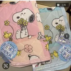 peanuts スヌーピー ひんやり冷感枕パッド2枚セットのサムネイル