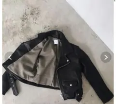 アメリ ライダースジャケット SCOTTISH CHIBI RIDERS JK