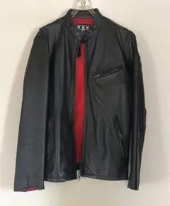 【美品】サイコバニー 羊革 シングルライダースレザージャケット アイボリー L 20th Anniversary】アニバーサリーリミテッドエディション