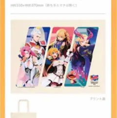 トートバック　エコバッグ　オラゴン&ルシファー　アリサ&ペコリーヌ　ほか