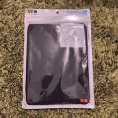 ユニクロ エアリズム UVカットフェイスカバー ブラック