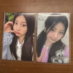 ILLIT WONHEE gliter zone ソウル 日本 2枚セット