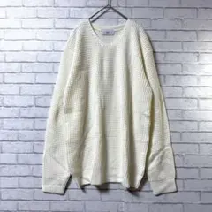 新品【アズールバイマウジー】VネックニットトップスXL洗濯機可能 カジュアル