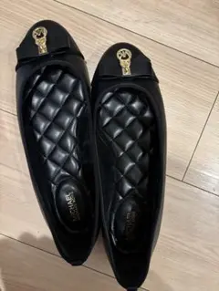 【美品】MICHAEL KORS ブラックローファー 2025年最新】MICHAEL KORS レディース ローファー・革靴の人気