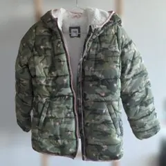 GAP　カモフラージュ　パファージャケット 160cm