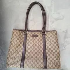 GUCCIトートバッグ  114288   本革 GGスプリーム