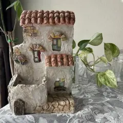 モルタル造形ミニチュア建物