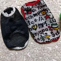 Fanny メッシュ犬服 カラフルデザイン2枚