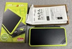 New 2DS LL ブラック/ライムグリーン 本体