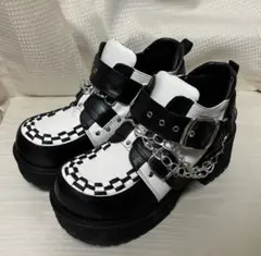 YOSUKE ヨースケ 厚底ブーツ サブカル 地雷 靴