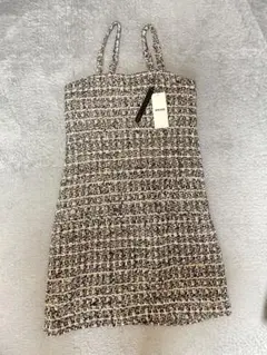 oneway ツイードキャミワンピース 新品タグ付き
