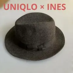 UNIQLO ユニクロイネス　ユニクロハット　ユニクロイネスハット　帽子　グレー
