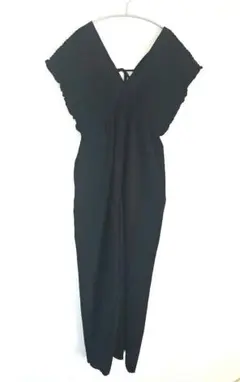 ★美品♪GLOBAL WORK黒ワイドサロペットL