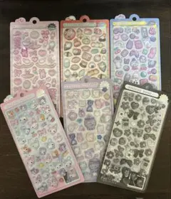 11月新作　クーリア正規品　ボンボンドロップシール6枚セット