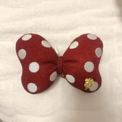 ミニー リボン ヘアゴム 大