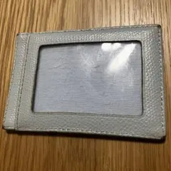 サマンサタバサ　パスケース ブルー