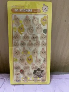 ちいかわ うさぎ ボンボンドロップシール風