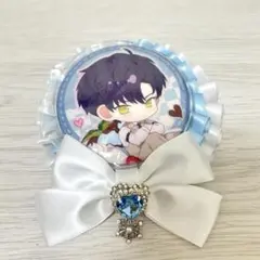 恋と深空 レイ 缶バッジ スイパラコラボ ハンドメイドロゼット 【セット売り】