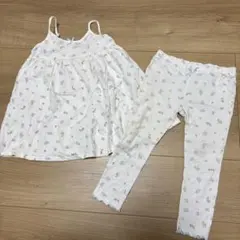 ジェラートピケ 動物柄パジャマセット XXS 90〜100サイズ