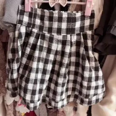 evelyn ギンガムチェック スカート