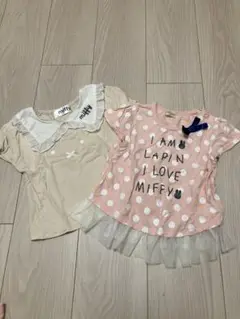 miffy ミッフィー Tシャツ 2枚セット