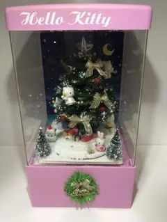 CHERYCO ハローキティー　Hello Kitty 雪ふるクリスマスツリーのサムネイル