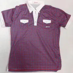 SRIXON ゴルフポロシャツ LL 千鳥柄 総柄