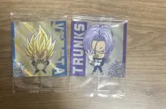 ドラゴンボール シール ベジータ トランクス 2枚セット 新品未開封