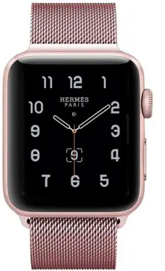 【B35】Apple Watch ミラネーゼループ38/40/41mm(ローズ)